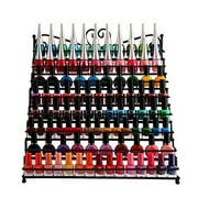 New Arrivals 8 Layers Durable Metal Wire Nail Polish Display Organizer Wall Rack Up To 180 Bottles Nail Art Manicure Show Tool