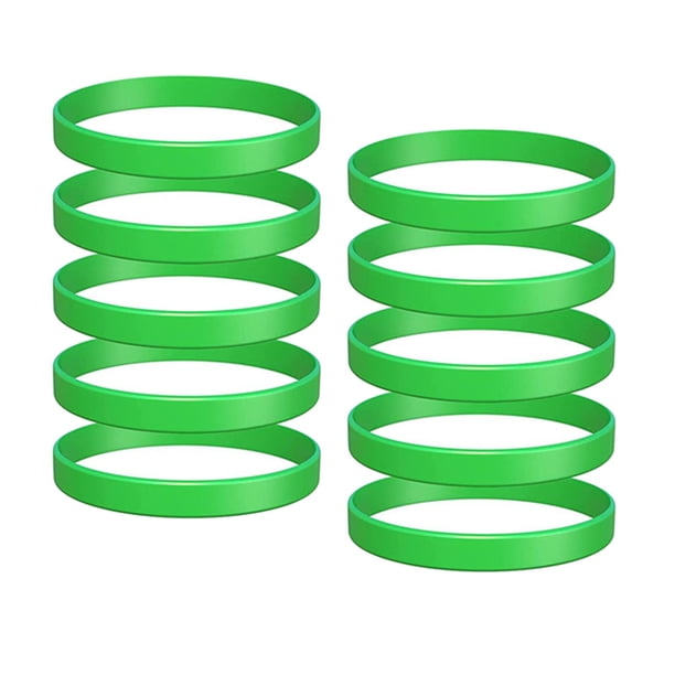 Bandas elásticas para vasos. 10 Uds. de de silicona para sublimación, envoltura retráctil, de goma resistentes al calor, anillos de soporte de papel, , 12 mm verde 12 mm verde Magideal Bandas elásticas para vasos.