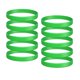 thumbnail image 1 of Bandas elásticas para vasos. 10 Uds. de de silicona para sublimación, envoltura retráctil, de goma resistentes al calor, anillos de soporte de papel, , 12 mm verde 12 mm verde Magideal Bandas elásticas para vasos., 1 of 7