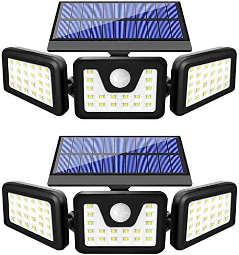 74 LED Solar Lights Outdoor Solar Security Lights Motion Sensor IP65 Waterproof