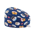 thumbnail image 1 of Unisex Scrub Hat Breathable Printed Bouffant Cap For And Hair Accessories Everyday Comfort And Durable Design, 1 of 2