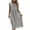 Grey, variant on Summer Dresses Babydoll Maxi Dress Empire Waist Beach Vacation Sundresses 2026 (Grey,3XL)