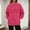 Hot Pink, variant on Fznquz Oversized Sweatshirt for Women Cute Valentines Shirt Pink Casual Heart Graphic Womens Fashion XXL