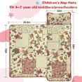 thumbnail image 5 of Pioneer Flower Floral Print Pattern Toddler Nap Mats for Kids Preschool,Sleeping Mat Bag or Kids,Toddler Sleeping Bag,Toddler Nap Mat or Daycare, 5 of 6