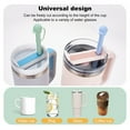 thumbnail image 4 of 1/6Pcs Silicone Straw Set for 30/40oz Tumblers Reusable Straws with Covers Food-Grade Easy to Clean Replacement Silicone Straws for Travel Outdoor Activities, 4 of 7