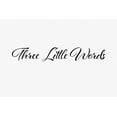 thumbnail image 2 of 1x Studio II 24x17 Gold Ornate Wood Framed with Double Matting Museum Art Print Titled - Three little words, 2 of 4