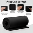 thumbnail image 7 of 2PC Black Eva Foam Cosplay Sheets roll,Premium eva Craft Foam 10mm Thick,13.9" x 39", High Density 86kg/m3 for Cosplay Costume, Crafts, DIY Projects, 7 of 7