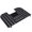 Black, variant on Foldable Silicone Organizer Mat Countertop Cover For Beauty Tools And Makeup Space Saving Bathroom Counter Cosmetic