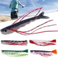 thumbnail image 2 of Soft Lure Two Tone Split Soft Fish Bait Freshwater Fishing Set Soft Bait Lot F7 C3I5, 2 of 8