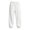 White, variant on Asxite Toddler Solid Pants Casual Fall Winter Elastic Waist Pleated Pockets Straight Leg Sweatpants