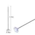 thumbnail image 3 of 100 alfileres de modista para hacer joyas, coser y manualidades. 8 × 52mm, 3 of 9