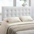 thumbnail image 1 of Modway Emily Tufted Button Headboard, Queen, White, 1 of 8