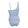 thumbnail image 2 of Traje de Baño Op para Mujer con Detalle de Moño en Hombro Azul Talla M, 2 of 4