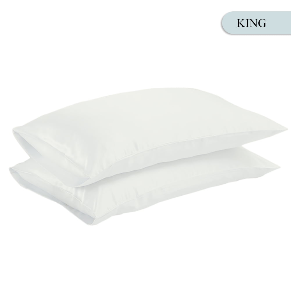 AIHOME Queen/KING Silky Satin Pillow Case Bedding Pillowcase Smooth
