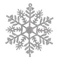 thumbnail image 3 of 24 Uds. De copos de nieve de plástico con purpurina, adornos navideños de copos de nieve, decoraciones navideñas, decoraciones para ventanas Vhermosa LKX-2037-3, 3 of 4