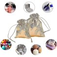 thumbnail image 5 of 60pcs Gold Organza Drawstring Gift Bags, 12x9cm &7x9cm for Jewelry Candy Wedding Party, 5 of 5