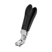 Household nail clippers, sharp stainless steel nail clippers and toenail scissors, black nail clippers