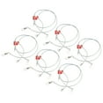 thumbnail image 2 of LEFU pour Chefs de File avec Émerillons à Pression, Gréement en Fil Monofilament de Nylon Robuste de 26,77 Po pour la Pêche au Surf en Eau Salée, Chef de File Principal de Test de 90 Lb, Poignée de Puissance de 55 Lb, Lot de 6, 2 of 10