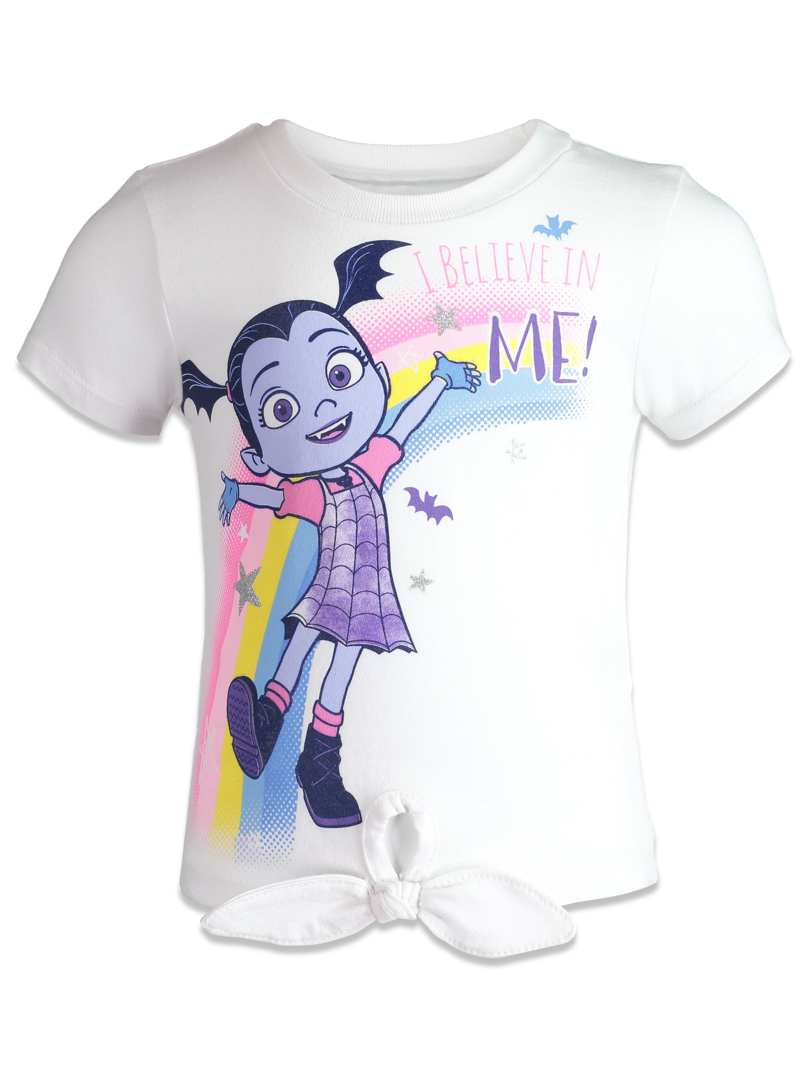 Disney Vampirina Toddler Girls T-Shirt /& French Terry Shorts Clothing Set