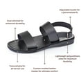 thumbnail image 6 of Golan - Leather Two Strap Sandal - Mens Sandals, 6 of 10