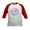 Red/White, variant on CafePress - Peppa Pig: Hello Baby Evie Kids Baseball T Shirt - Kids Cotton Baseball Jersey, 3/4 Sleeve Shirt