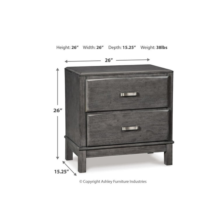 Caitbrook Nightstand - Gray Caitbrook Nightstand - Gray
