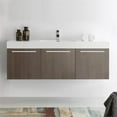 thumbnail image 3 of Fresca Fcb8093-I Vista 59" Wall Mounted Single Basin Vanity Set - MultiColor, 3 of 5