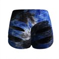 thumbnail image 3 of Gibobby Leggings de yoga para mujer Entrenamiento Botín Leggings Butt Shorts Scrunch High Short Ruched Waist Yoga Pantalones de yoga para mujer(Azul,G), 3 of 5