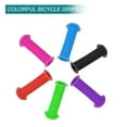 thumbnail image 5 of Uxcell 4pcs Bike Handlebar Grips 4.13" Non-Slip Strip Rubber Mushroom Bicycle Grips Fit 7/8" Handlebars, Pink, 5 of 7