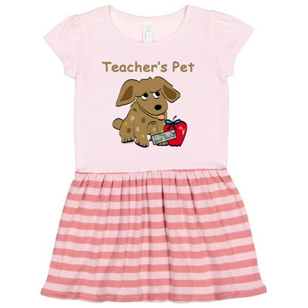 

Inktastic Teacher s Pet Gift Toddler Girl Dress