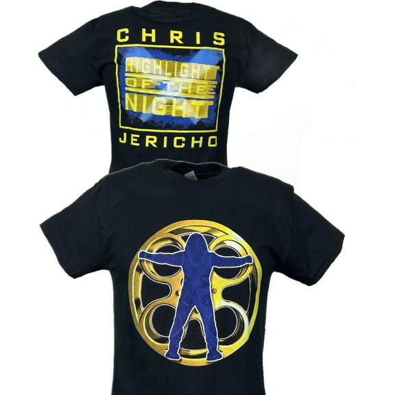 Chris Jericho Highlight of The Night Y2J Black T-shirt