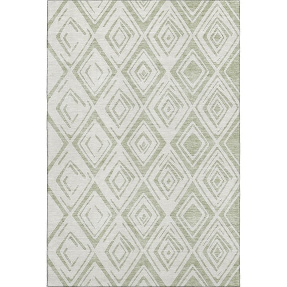 Dalyn Rugs Premium Machine Washable Mayfield AMF737 Aloe 3' x 5' Rug