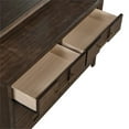 thumbnail image 5 of Dresser Modern Design made with wood in Walnut Color, 5 of 6