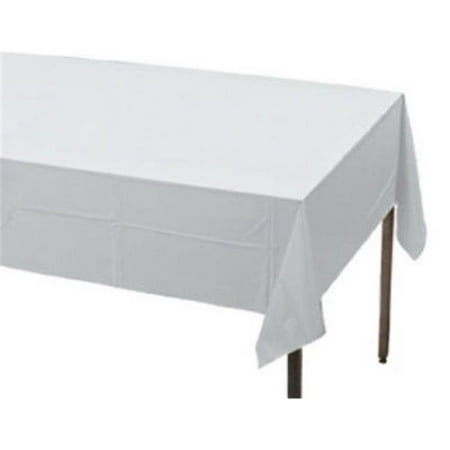 

White 50 x 108 Paper Tablecloth