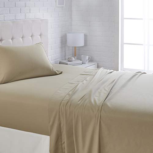 Basics Lightweight Super Soft Easy Care Microfiber Sheet Set with 16