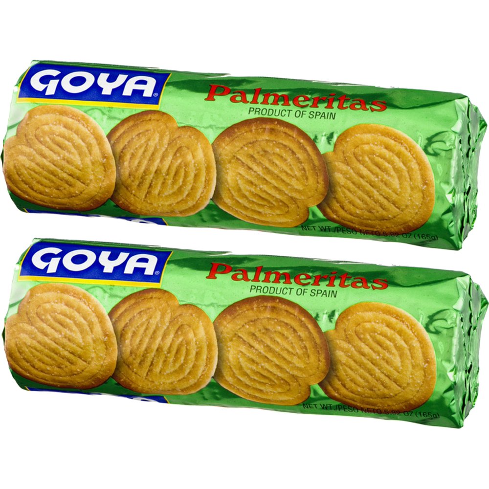 Palmeritas Cookies 5.82 oz by Goya (Pack of 2)