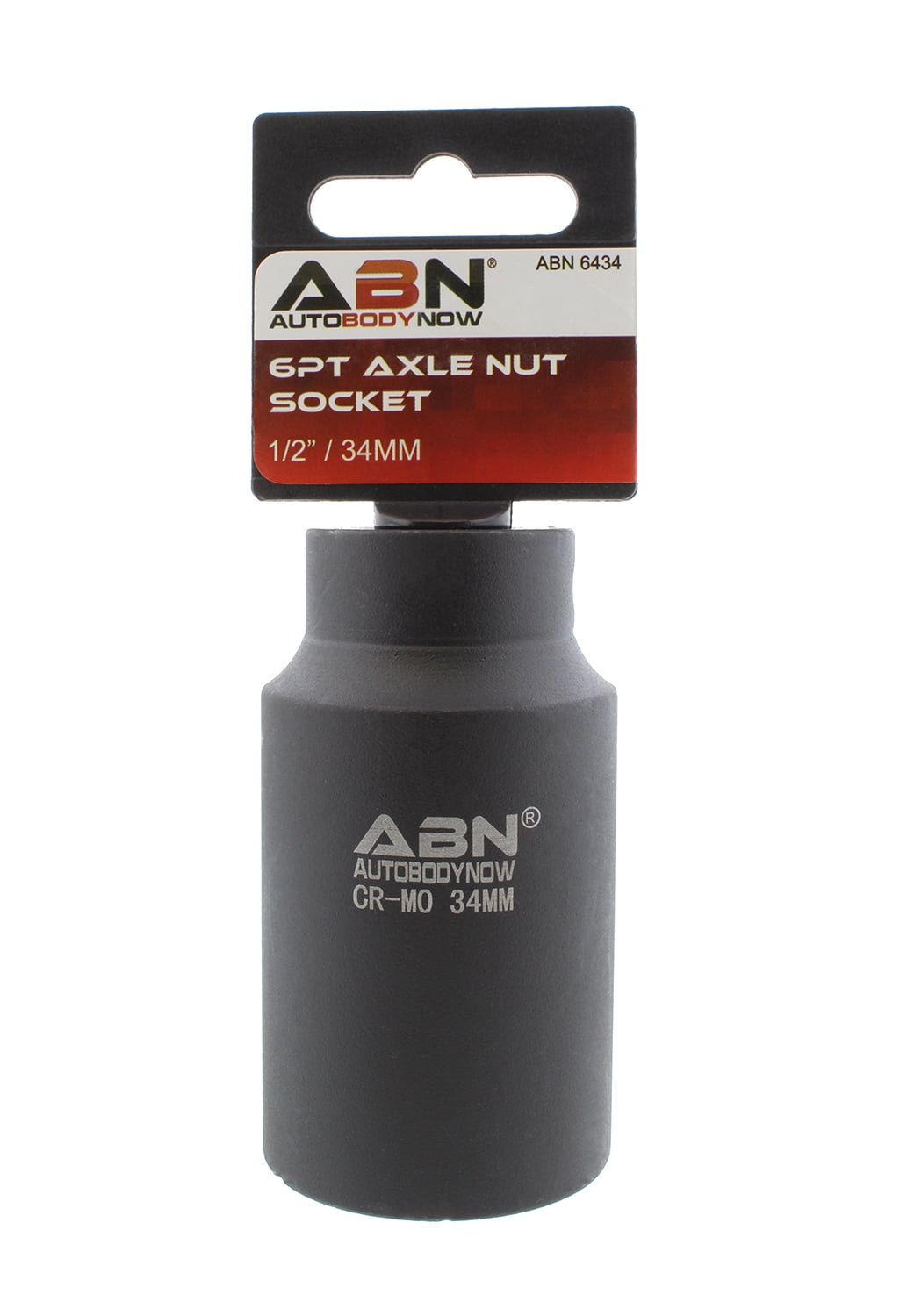 ABN Axle Nut Socket 1 2" Inch Drive Universal for 6pt Axle Nut on Vehicles by Auto Body Now
