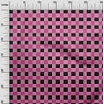 thumbnail image 2 of oneOone Cotton Flex Pink Fabric Gingham Check Sewing Craft Projects Fabric Prints By Yard 40 Inches Wide, 2 of 4