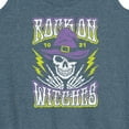 thumbnail image 3 of Instant Message - Rock On Witches - Women's Racerback Tank Top, 3 of 6