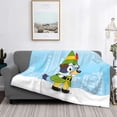 thumbnail image 3 of Saiise Bluey Throw Blanket 80"x60" ,Soft Lightweight Cozy All Season Blanket for Bed,Couch,Car, 3 of 8