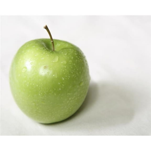 Close-Up of Green Apple Poster Print, Large - 34 x 26