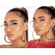 thumbnail image 2 of Gafas de sol JUDOO sin montura rectangulares de moda para hombres y mujeres, 2 of 9