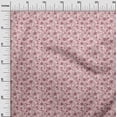 thumbnail image 3 of oneOone Velvet Light Pink Fabric Floral Dress Material Fabric Print Fabric By The Yard 58 Inch Wide, 3 of 5