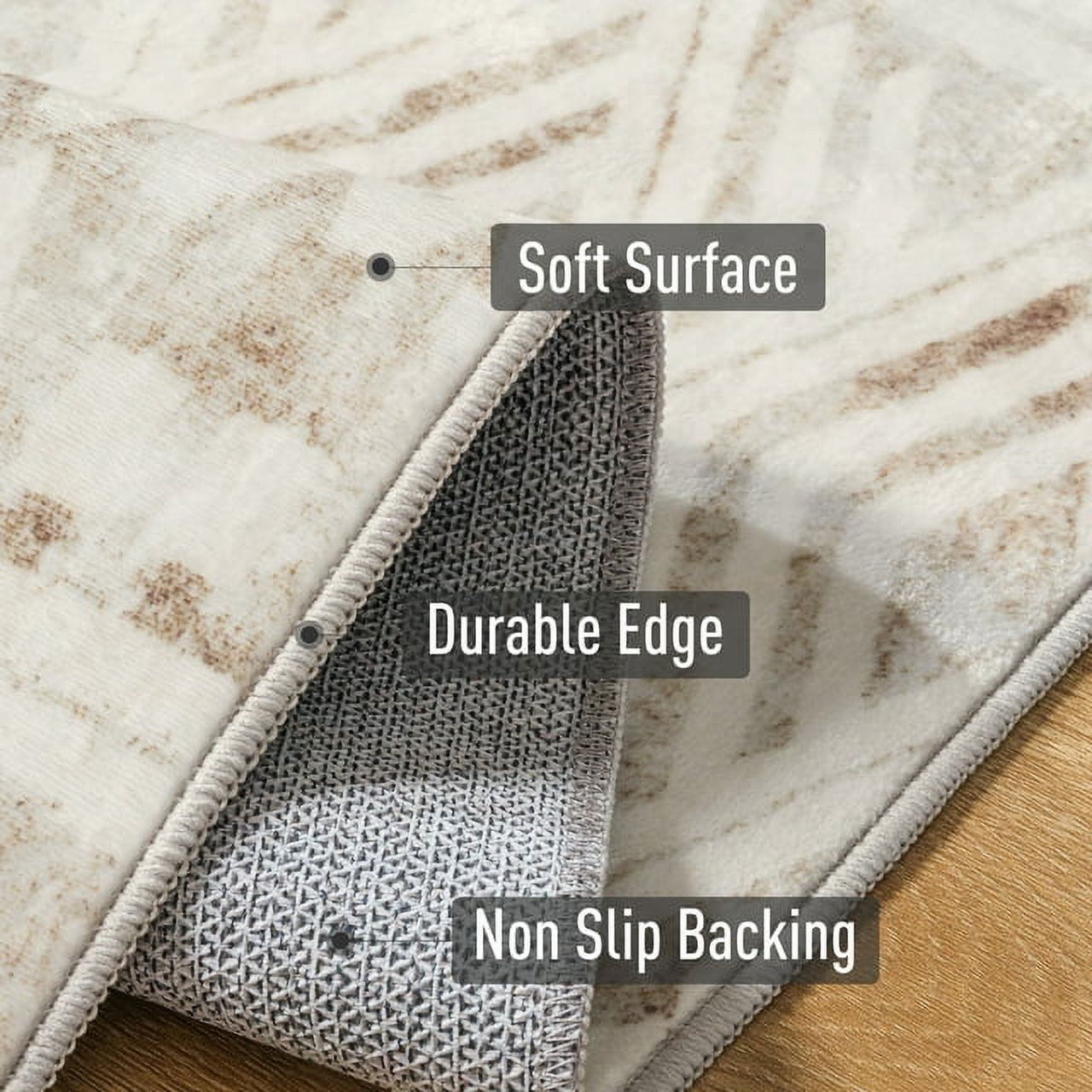 Wayfair Basics® Beringer Dual Surface Indoor/Outdoor Non-Slip Rug