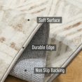 thumbnail image 2 of SIXHOME 8'x10' Area Rugs for Living Room Washable Rugs Boho Large Area Rug Modern Geometric Neutral Carpet and Area Rugs for Home Decor Foldable Non Slip Bedroom Rugs Brown, 2 of 6