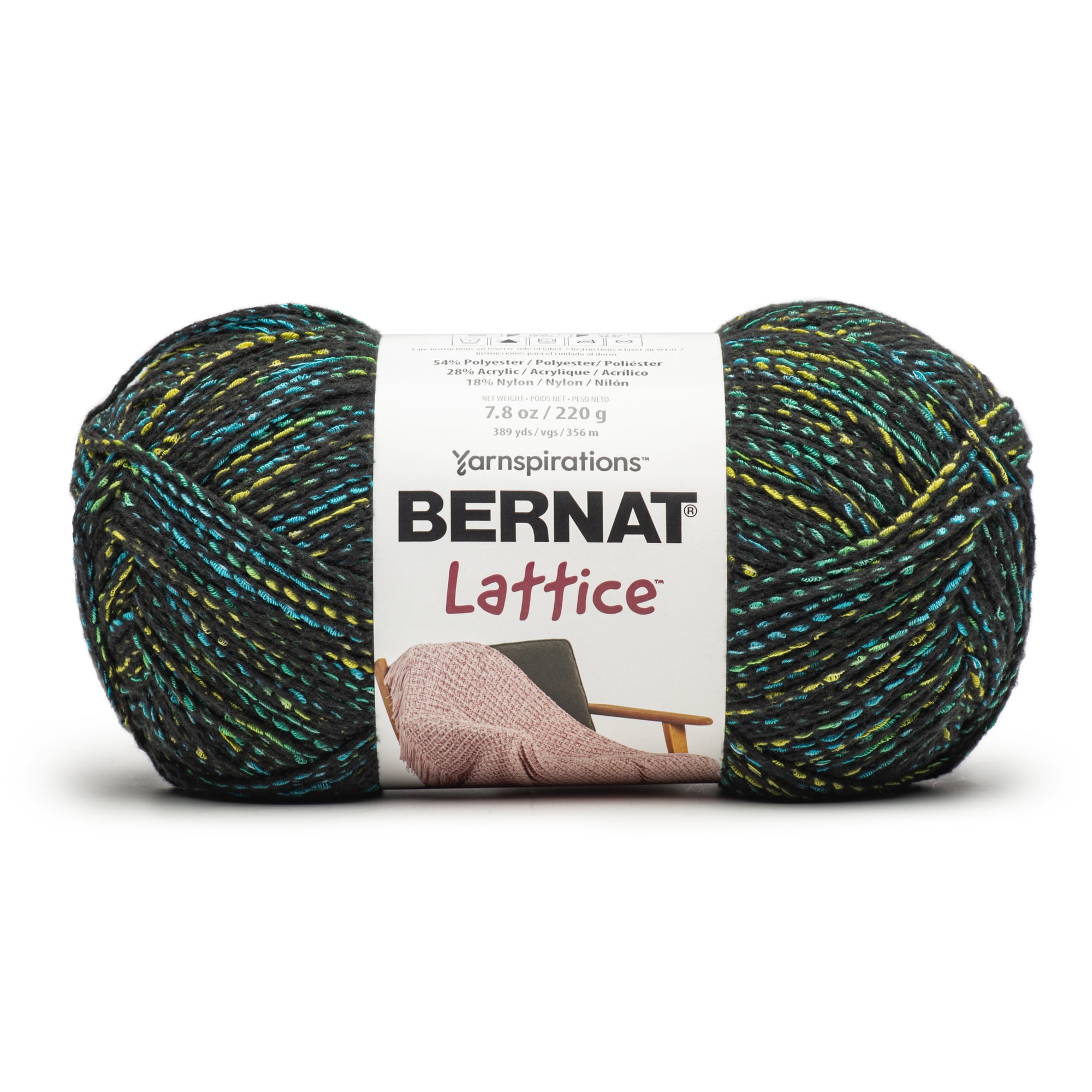Bernat® Lattice™ #4 Worsted (Medium) Blend Yarn, 7.8oz/220g 389 Yards