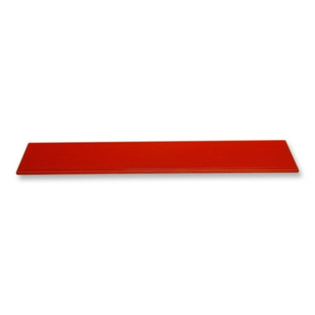 31 Inch 1 Section Mast Flashtech 31 Inch LED Off Road Light Bar Combo Driving Fog Light Colored Lens Cover - Red ()