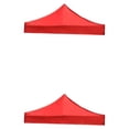thumbnail image 4 of Eigraketly Replacement Oxford Camping Tent Canopy Awning  Outdoors Top 1.9x1.9m Cover Rojo 2piezas, 4 of 6