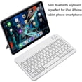 thumbnail image 3 of Bluetooth Keyboard, Ultra-slim Rechargeable Wireless Bluetooth Keyboard For Ios, Android, Windows, And Mac Compatible With Ipad, Ipad Pro, Iphone, And, 3 of 4