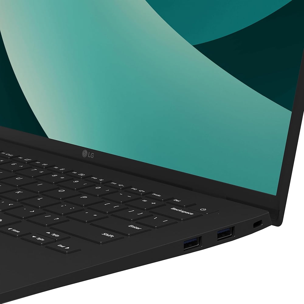 LG gram 14-inch Thin and Lightweight Laptop, Windows 11 Home Obsidian Black - Thumbnail 4